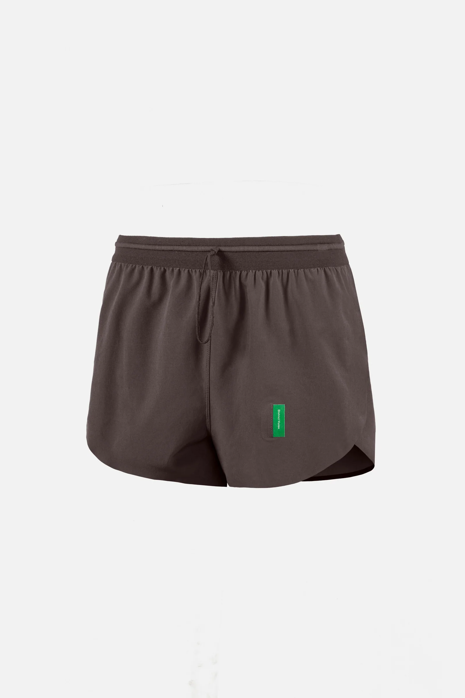 District Vision｜2" Split Shorts "DARK TAUPE"
