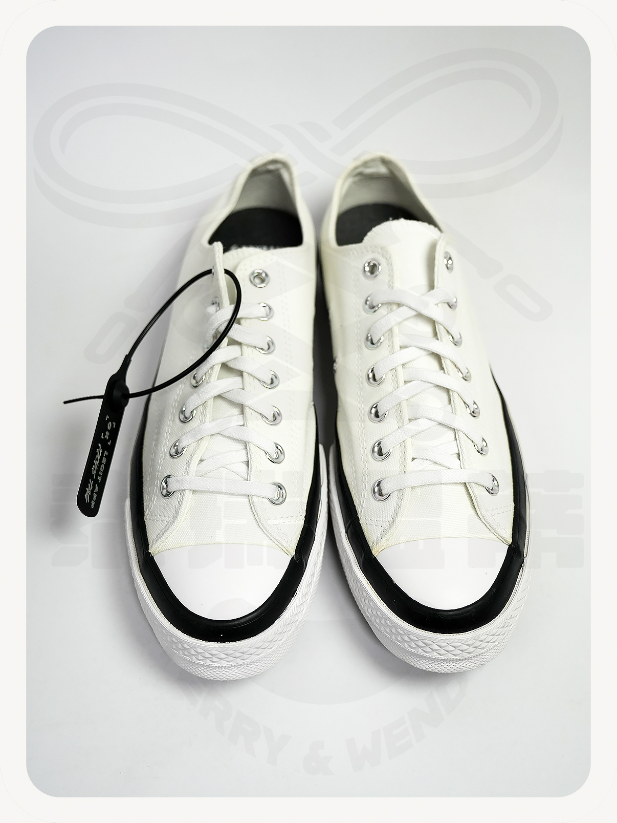全新 US9 Converse Chuck 70 Low x Fragment Design x Moncler 'White'