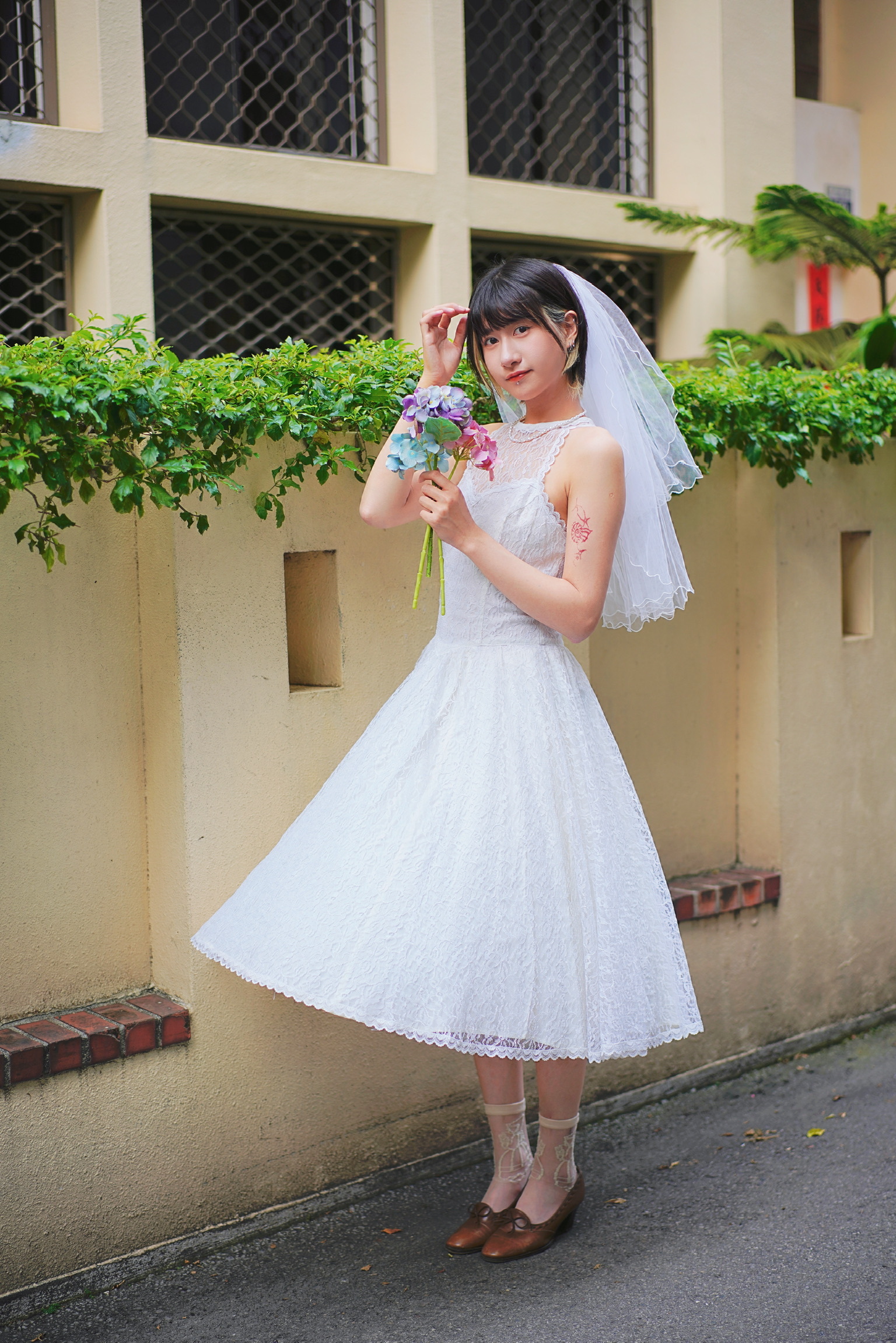 1990s Gunne Sax by Jessica McClintock Dress / 90 年代 白標 Gunne Sax 浪漫蕾絲無袖禮服