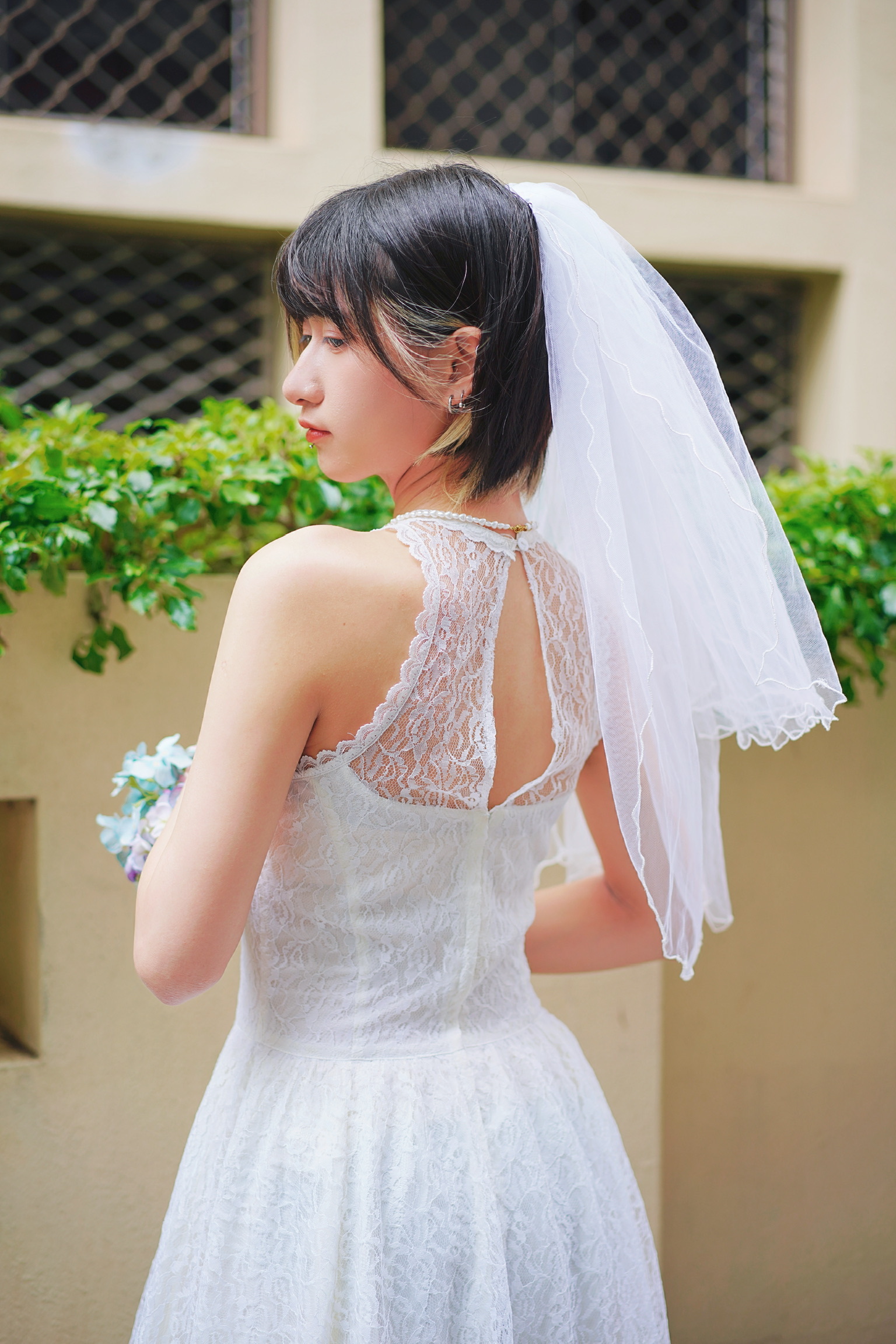 1990s Gunne Sax by Jessica McClintock Dress / 90 年代 白標 Gunne Sax 浪漫蕾絲無袖禮服