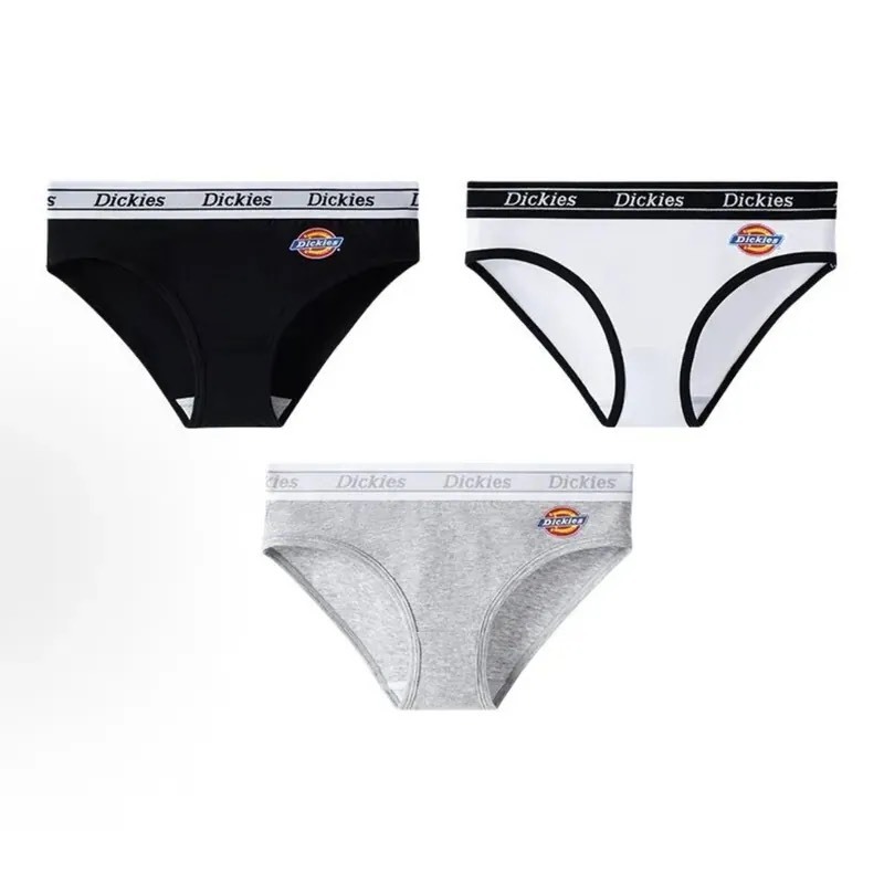 (美式街頭辣度誰能不愛) Dickies 純棉 中腰 內褲 三入組