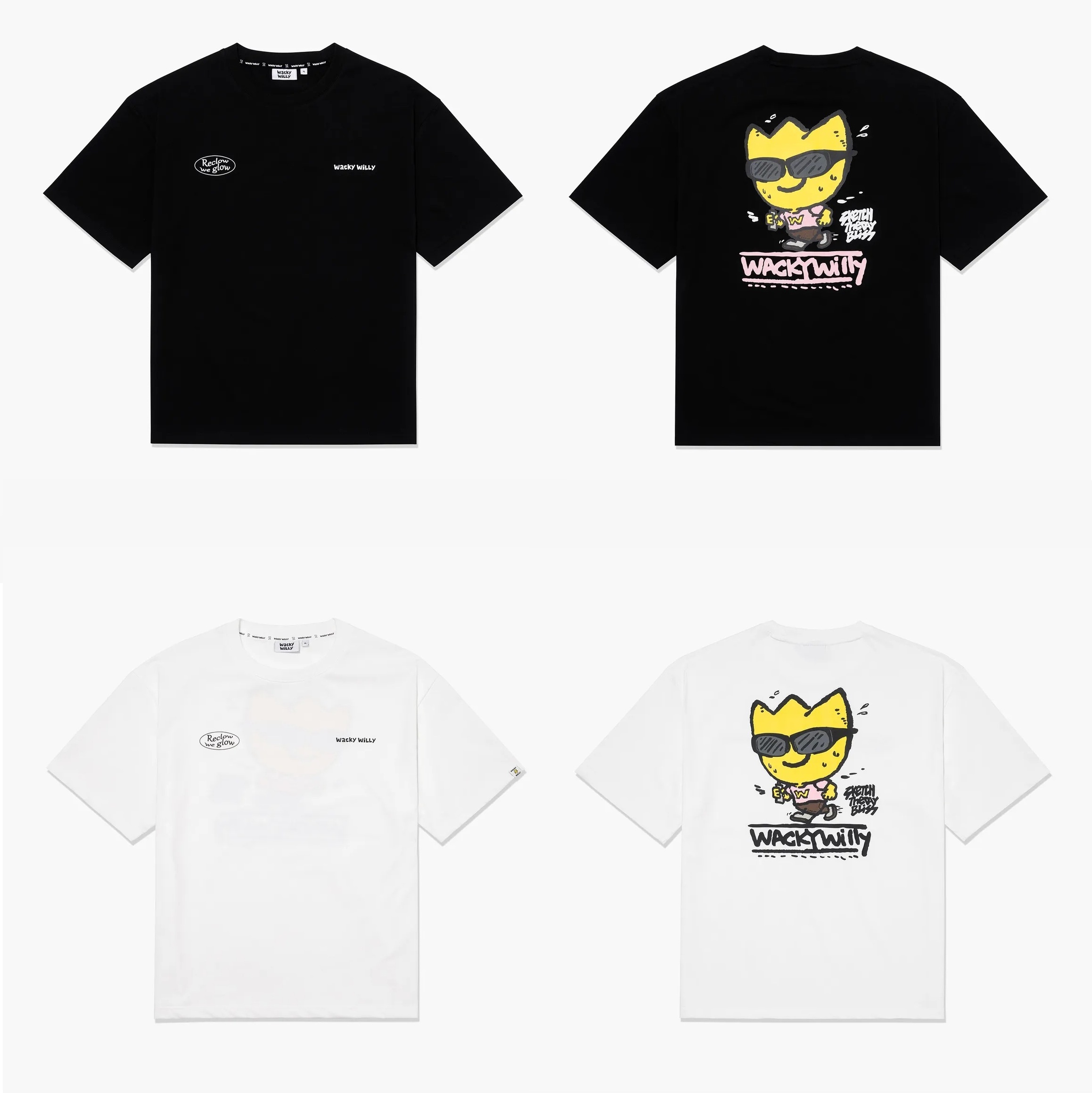 【48】RECLOW x WACKY WILLY T-SHIRT - 2色選擇