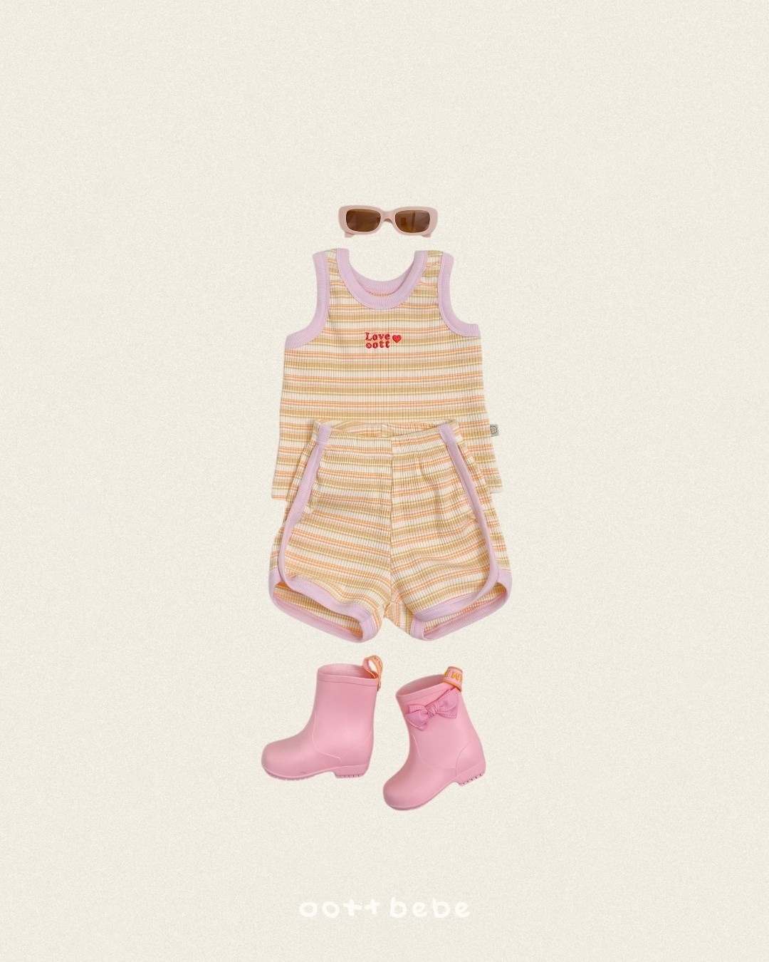 Oott Bebe Retro Sleeveless Set