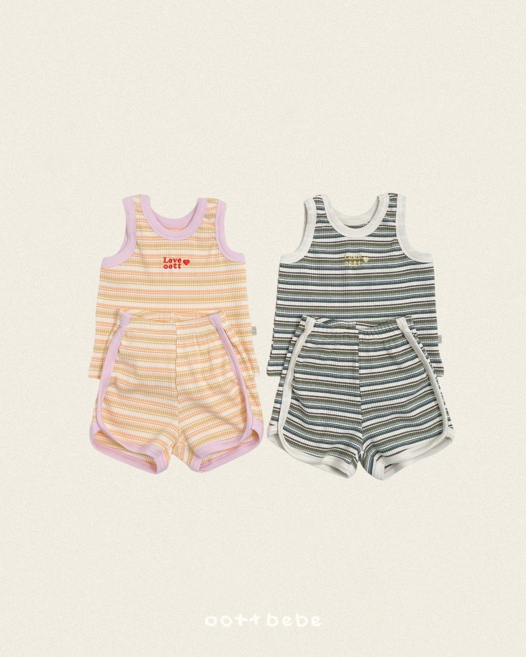 Oott Bebe Retro Sleeveless Set