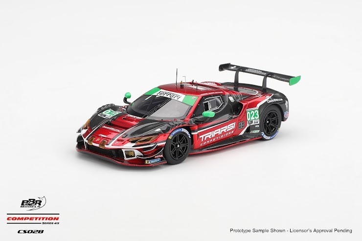 PO-$1025 * BBR * 1:43 Ferrari 296 GT3 #023 Triarsi Competizione 2025 IMSA Petit Le Mans