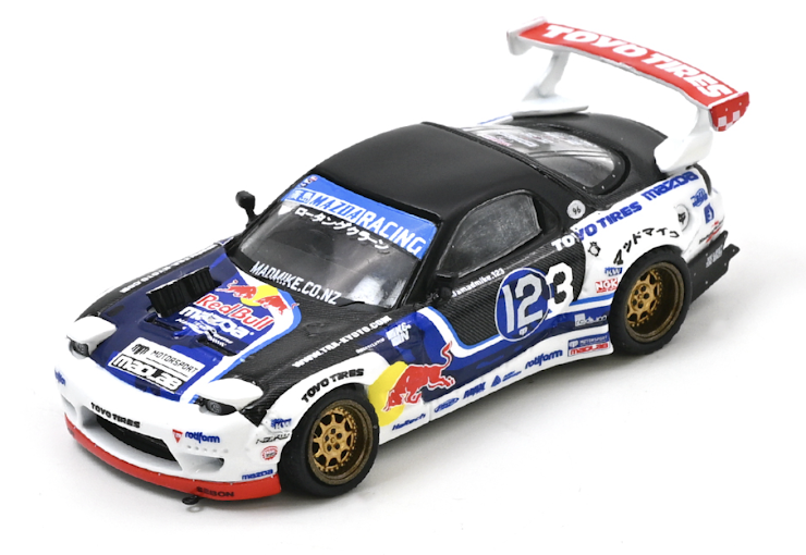 PO-$162 * INNO64 * 1:64 MAZDA RX-7 MAD MIKE "MADBUL Gen8"