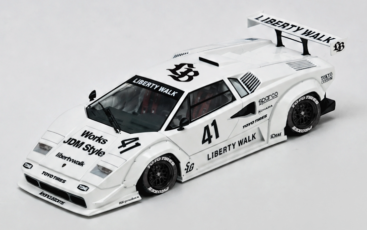 PO-$176 * INNO64 * 1:64 LIBERTY WALK COUNTACH