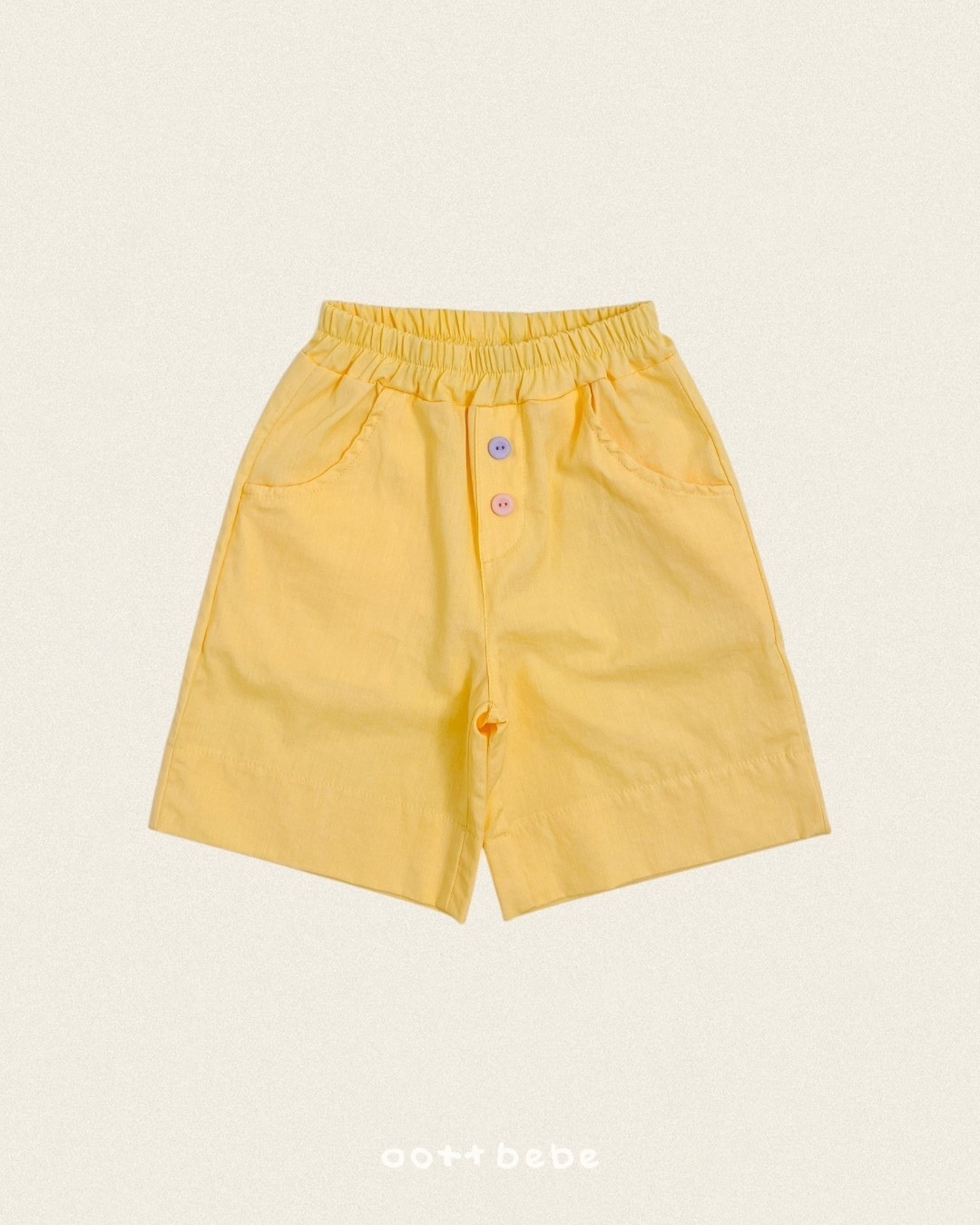 Oott Bebe TOY Button Shorts