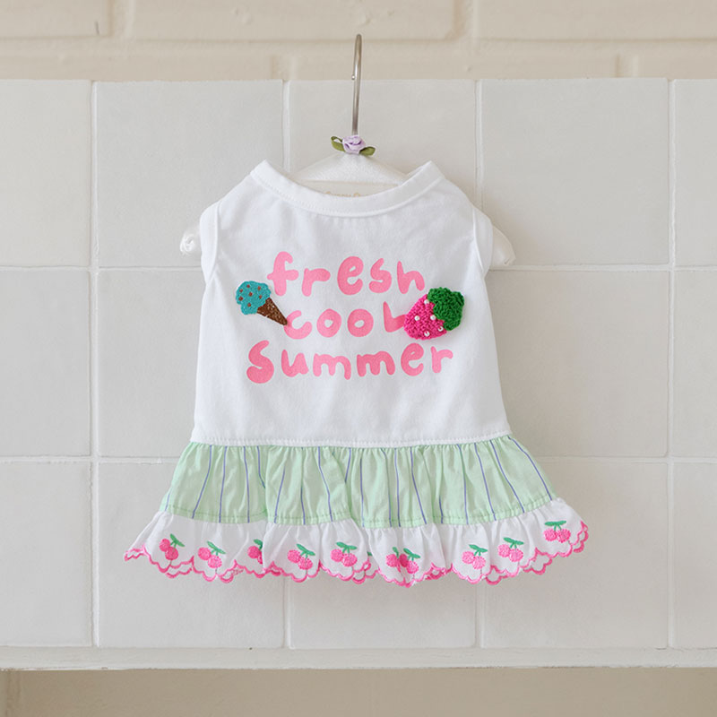 Fresh Cool Summer OPS｜草莓冰淇淋連衣裙 It’s