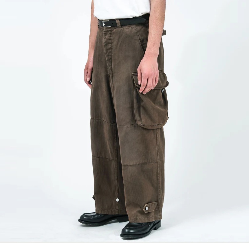 A.PRESSE 2026 VINTAGE FA HBT M-47 PANTS (26SAP-04-43) - BROWN PRE ORDER ITEM (預訂中)