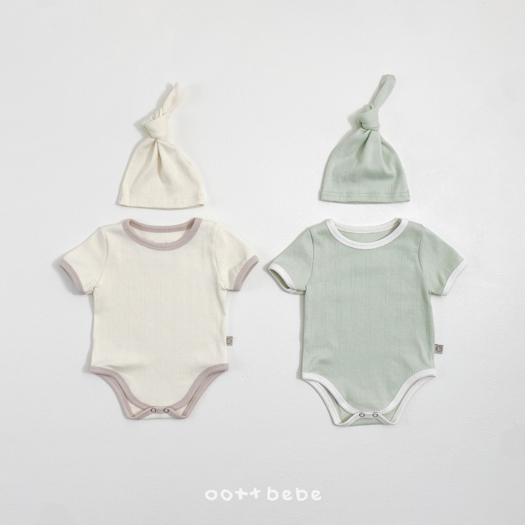 Oott Bebe Frenzy Eyelet Suit Set