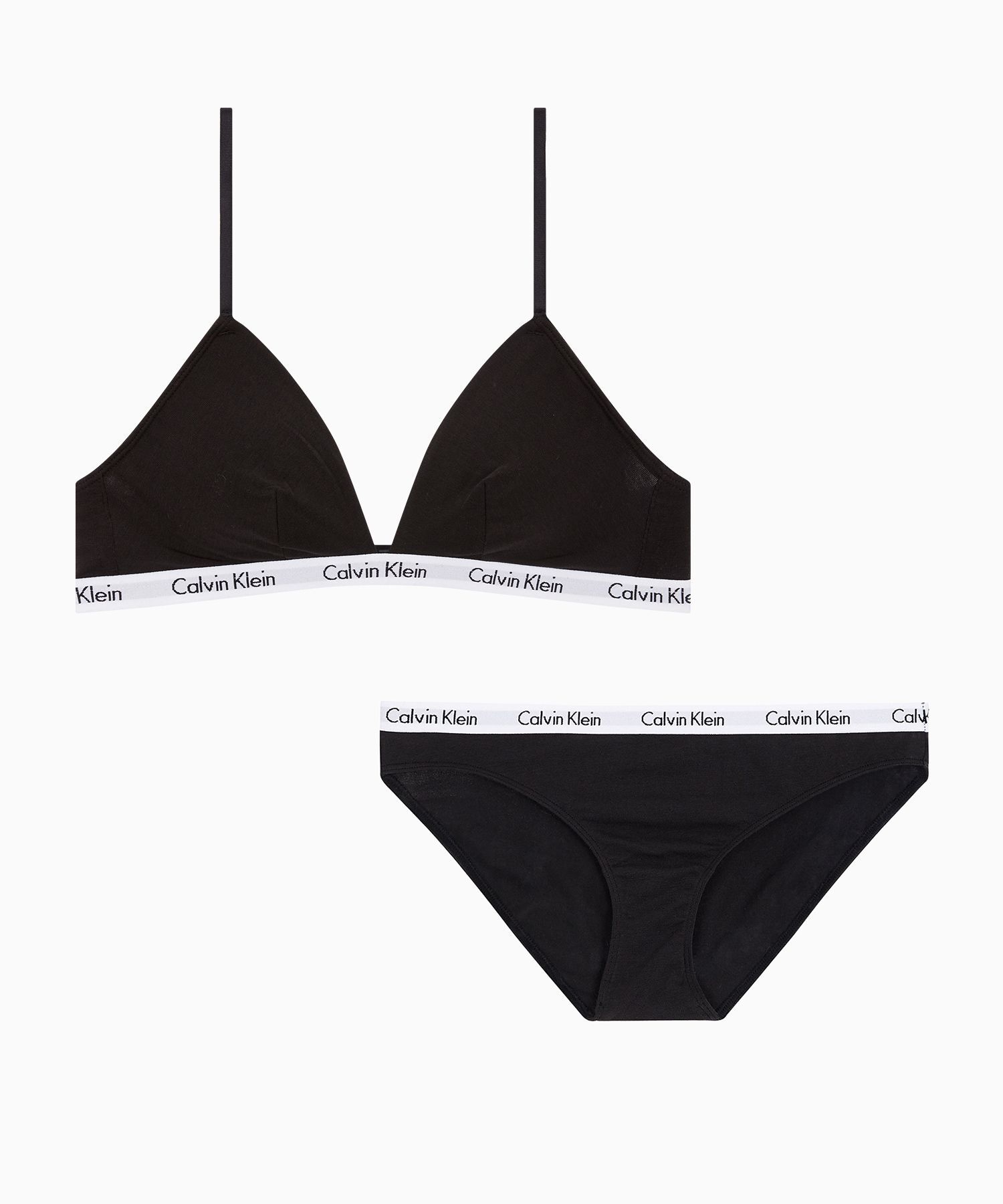 Calvin Klein Underwear 卡羅素三角內衣褲套組 黑色 QP1474OUB1