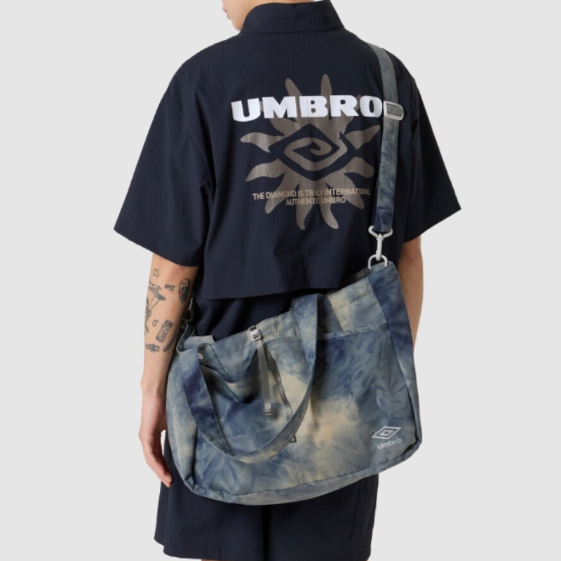 【代購】UMBRO Color Plus 2WAY Shopper Bag 撞色托特包 肩背手提兩用包 大容量購物袋