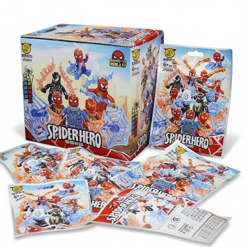 Spiderhero蜘蛛英雄lego积木