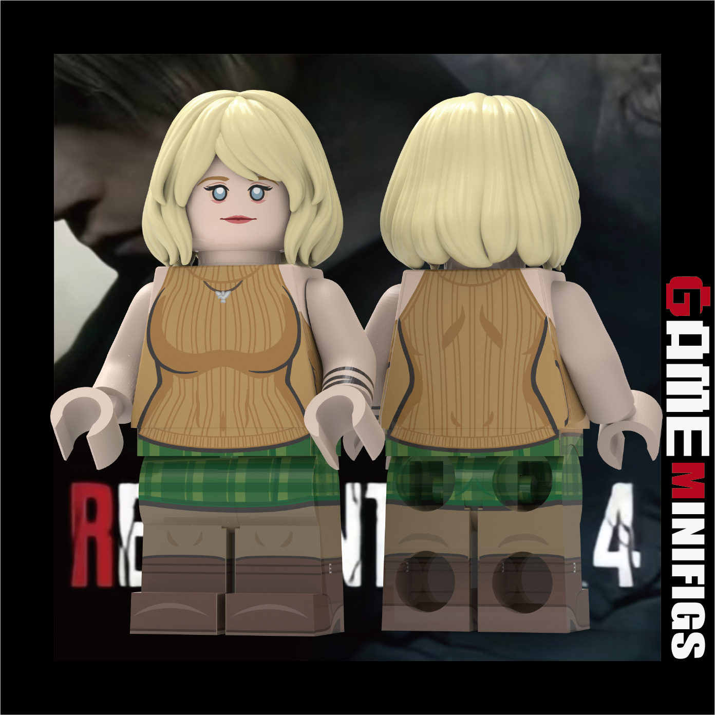 【GAME minifigs】艾希莉 礙事梨