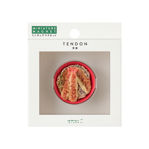 天丼 日本美食造型磁鐵 強力磁鐵 第二彈｜日本Midori