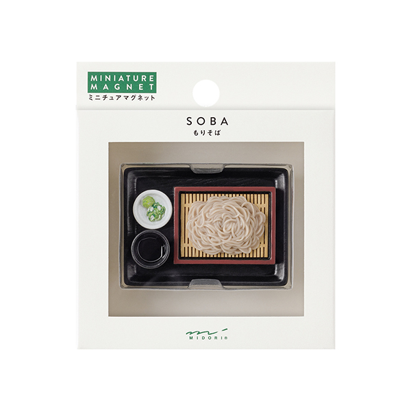 蕎麥麵 日本美食造型磁鐵 強力磁鐵 第二彈｜日本Midori