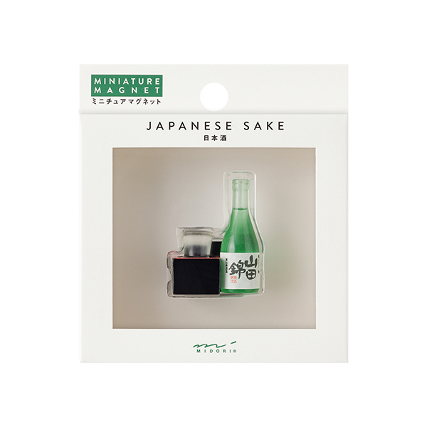 清酒 日本美食造型磁鐵 強力磁鐵 第二彈｜日本Midori