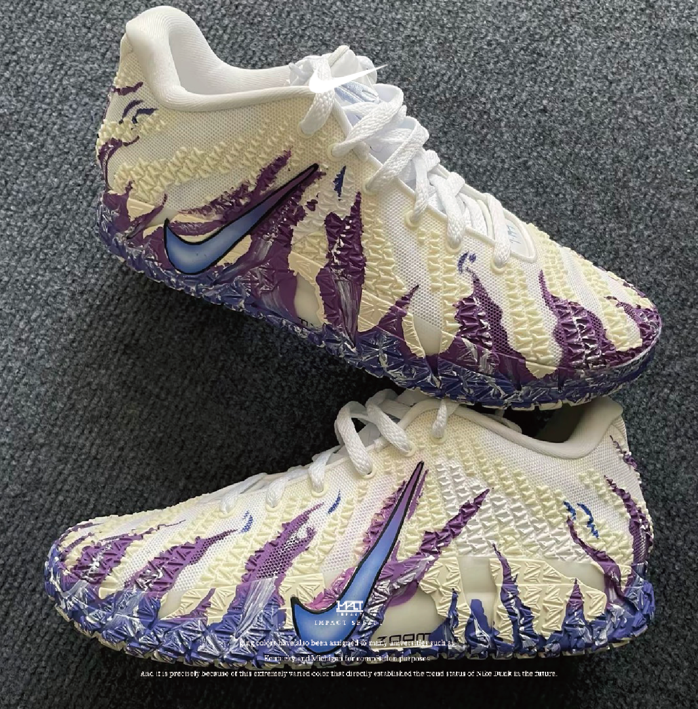 【訂製款】Nike Ja 3 地獄的火焰 鬼火 塗鴉