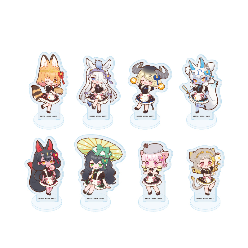 「ACG.GO」「預購」A3《動物朋友3》迷你壓克力立牌 03 中國女僕Ver. (整盒8入)
