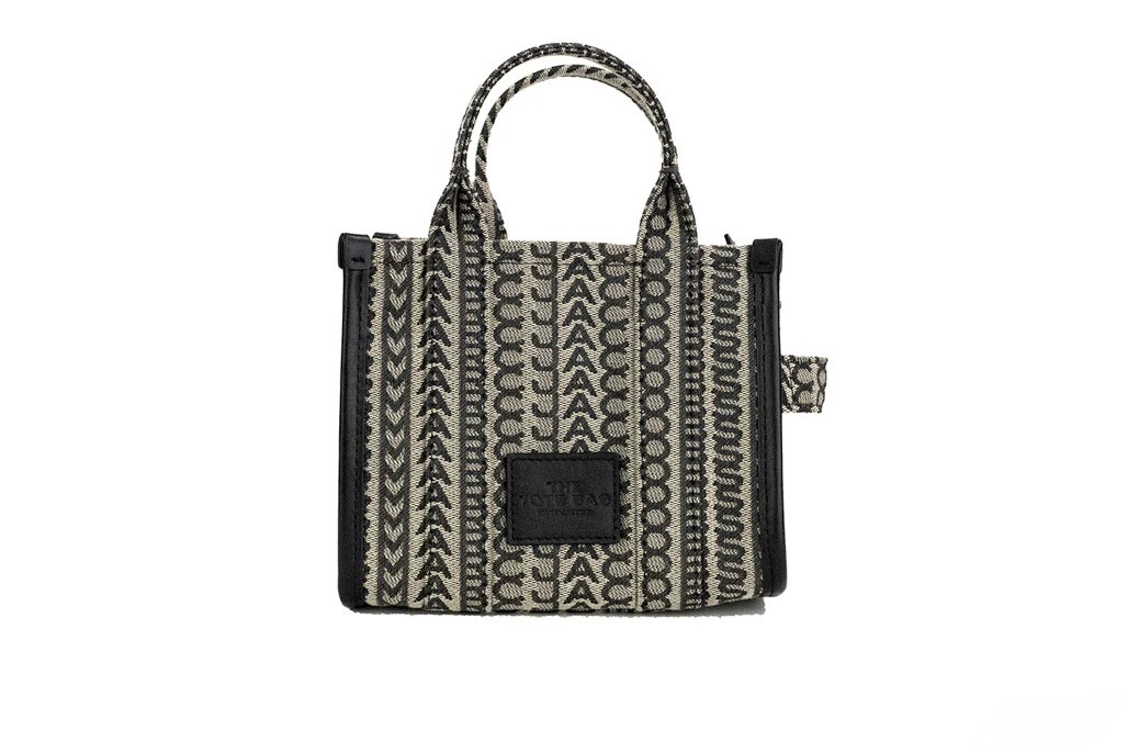 OBS486 Marc Jacobs 提花迷你托特包 18x15cm