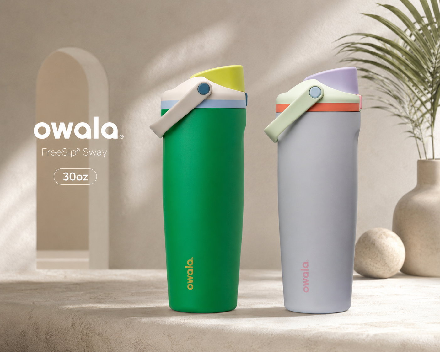 OBS487 Owala FreeSip Sway 保溫水樽 30oz