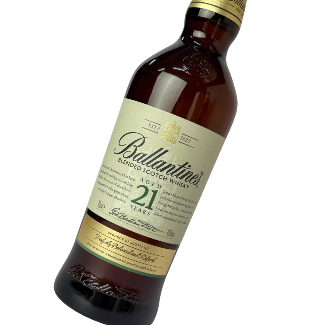 Ballantines 21 Years Old Blended Scotch Whisky (With Box)
