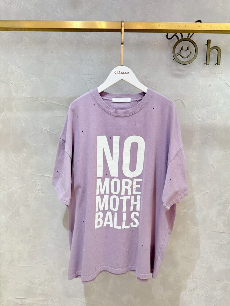 NO MORE破破感霧紫上衣