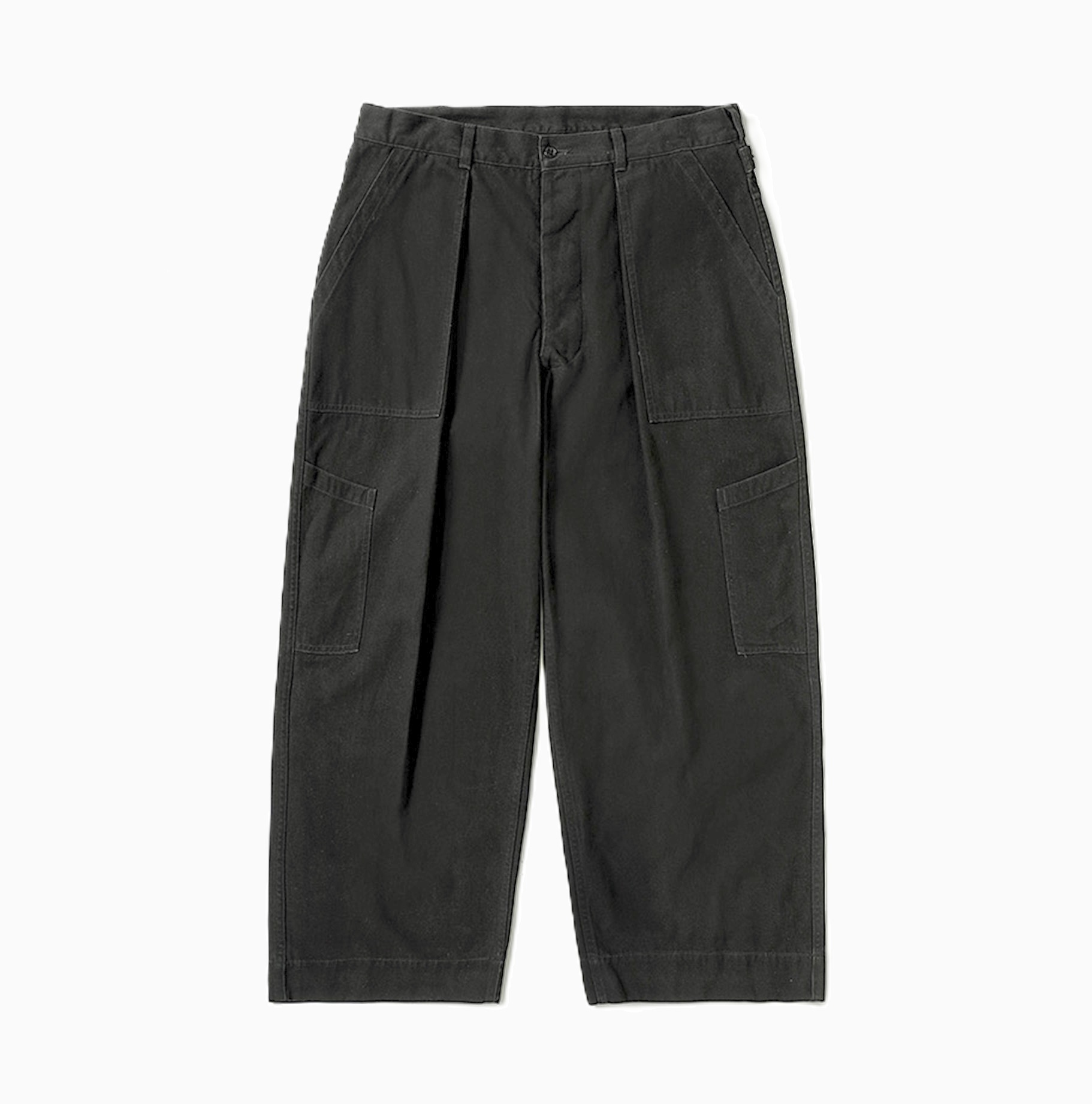 LAST PCS: A.PRESSE USAF HEMMED BOTTOMS - BLACK SIZE 2 PRE ORDER ITEM (預訂中)