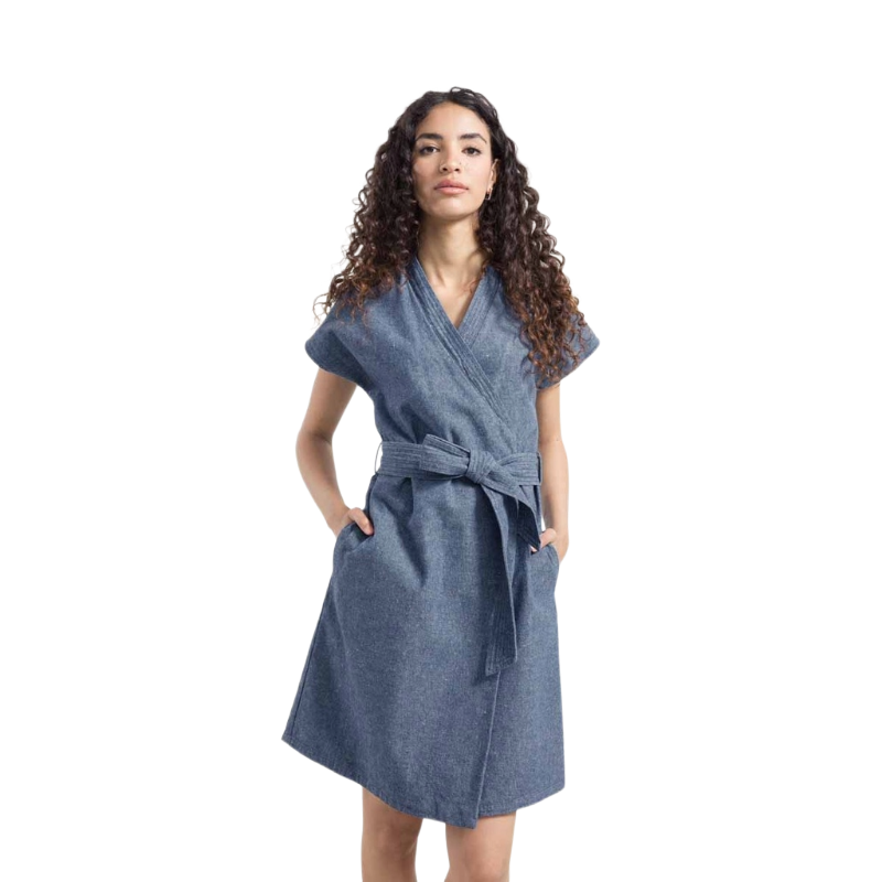Rifò Cloe Recycled Denim Dress