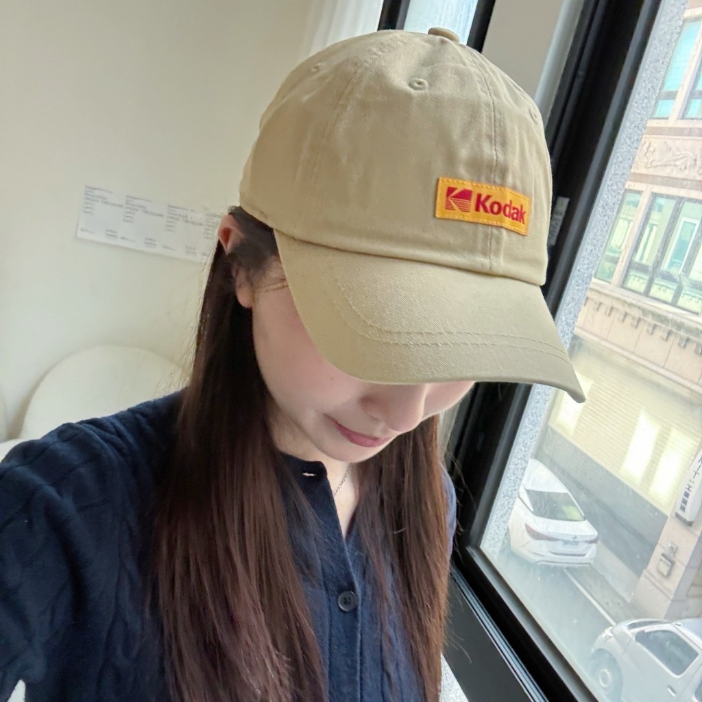 🔥隔日配｜KTUSA  KODAK 韓國柯達 Color Plus 長形LOGO 老帽 帽子 韓國代購 棒球帽