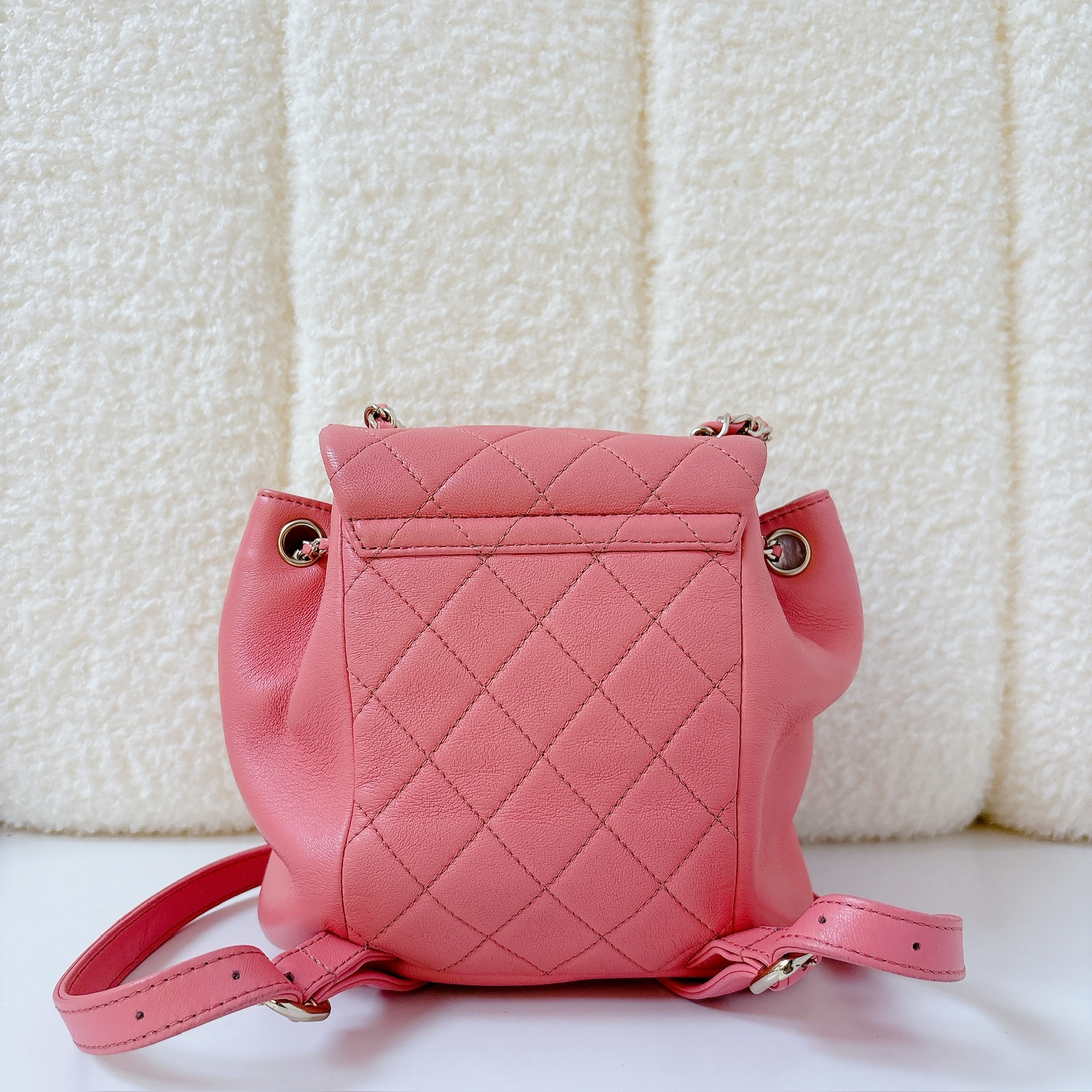 Chanel Duma Backpack - Pink / GHW