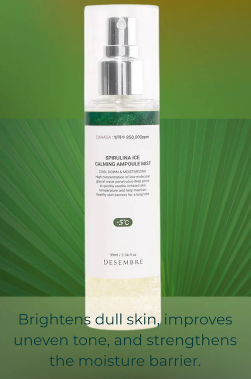 CR260606-D4 Spirulina Ice Calming Ampoule Mist (-5'C) 100ml （exp：2028.9）(買一送一，共兩支）