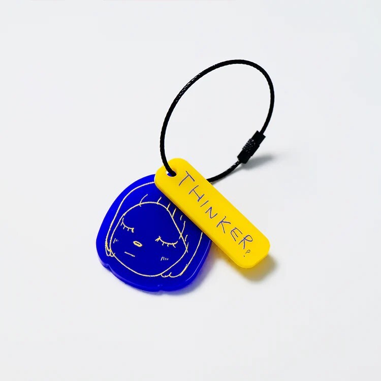 Yoshitomo Nara Acrylic Keychain (Blue)
