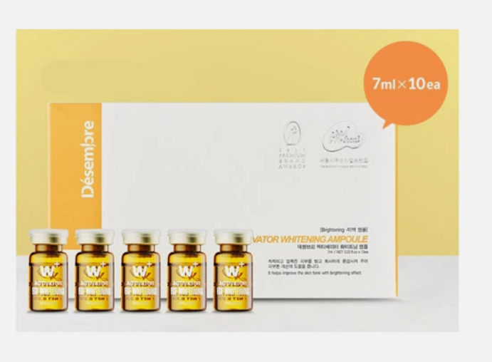 CR260606-D13 DESEMBRE 美白活化安瓶WHITE ACTIVATOR AMPOULE  7ml x 10ea （exp：2029.3）