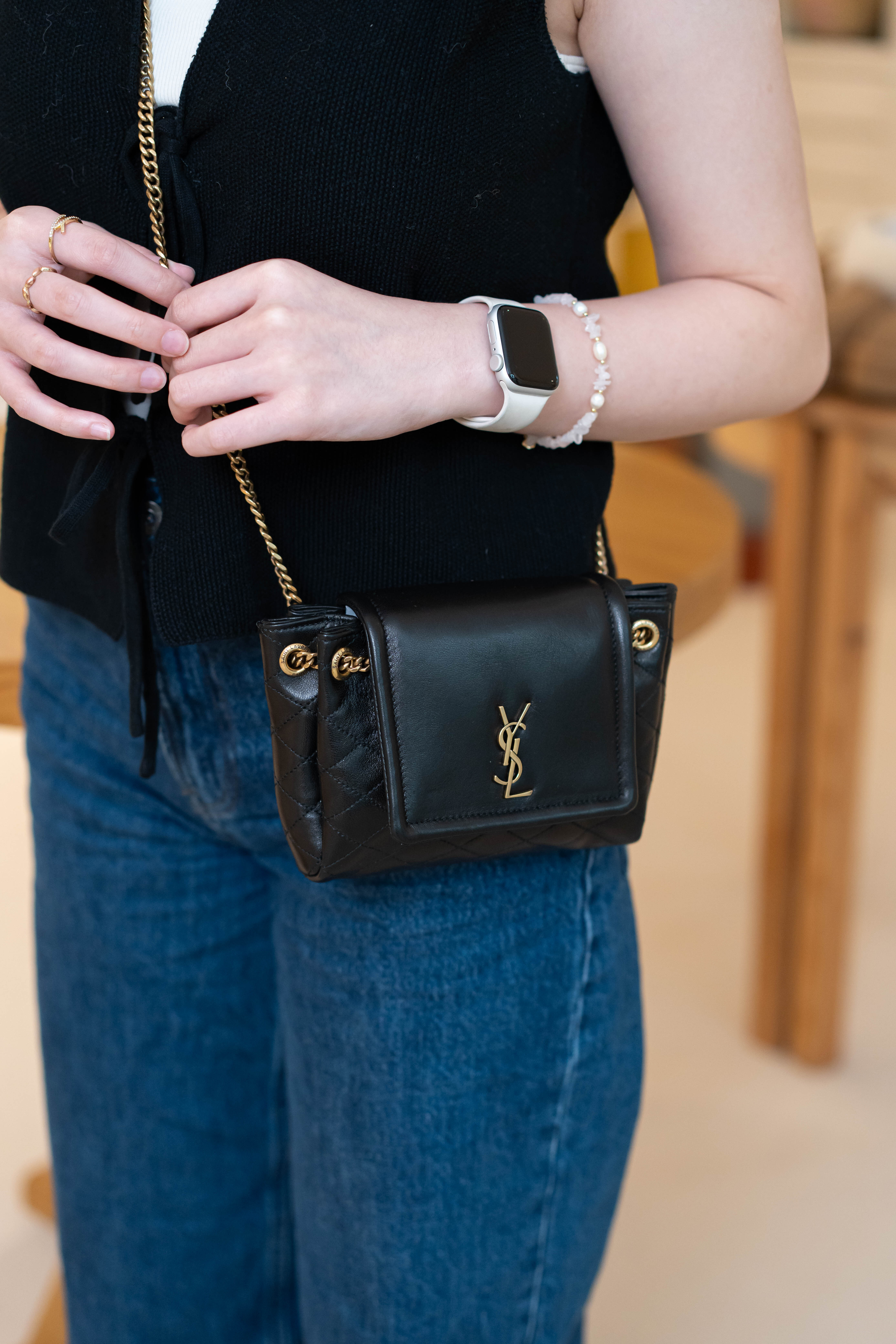 Saint Laurent YSL Mini Nolita 黑色