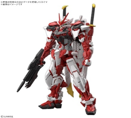 MG 1/100 自由迷惘高達 紅色機