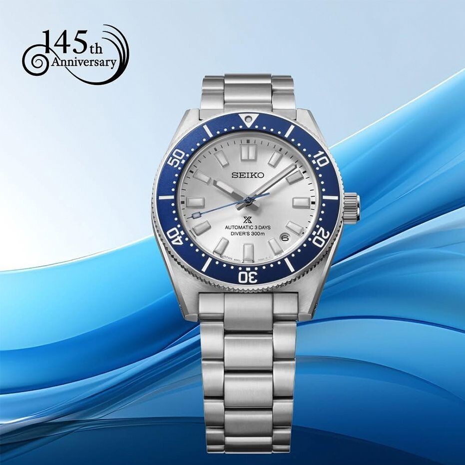 預購款【SEIKO 日本精工】Prospex系列 限量款 潛水錶 日期顯示 機械錶 145週年 HBC005J1