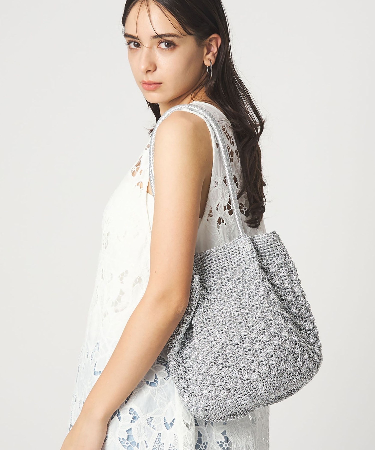 green label relaxing / Metallic Tote Bag