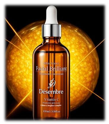 CR260606-D22 DESEMBRE 煥白亮膚護理濃縮精華 WHITE SCIENCE FACIAL BRILLIANT TREATMENT CONCENTRATE 100ml （exp：2028.12）(買一送一，共兩件）