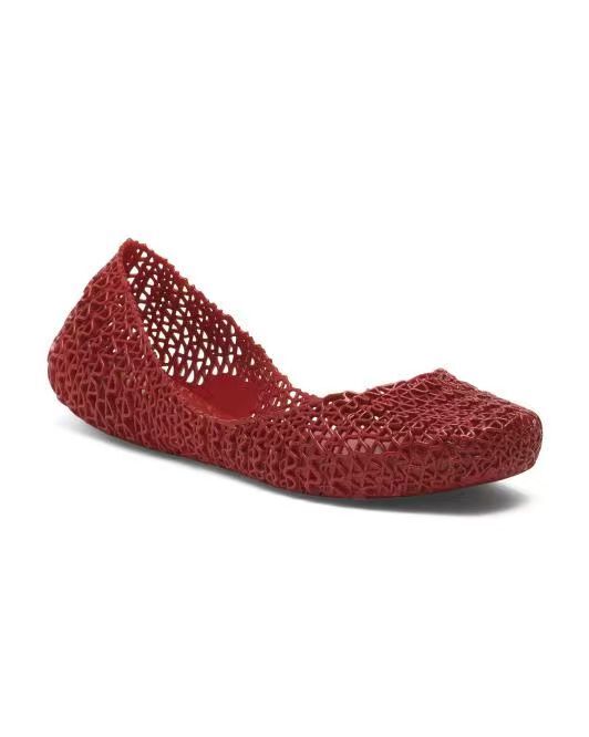 【預購】Melissa H060630 鏤空編織平底鞋