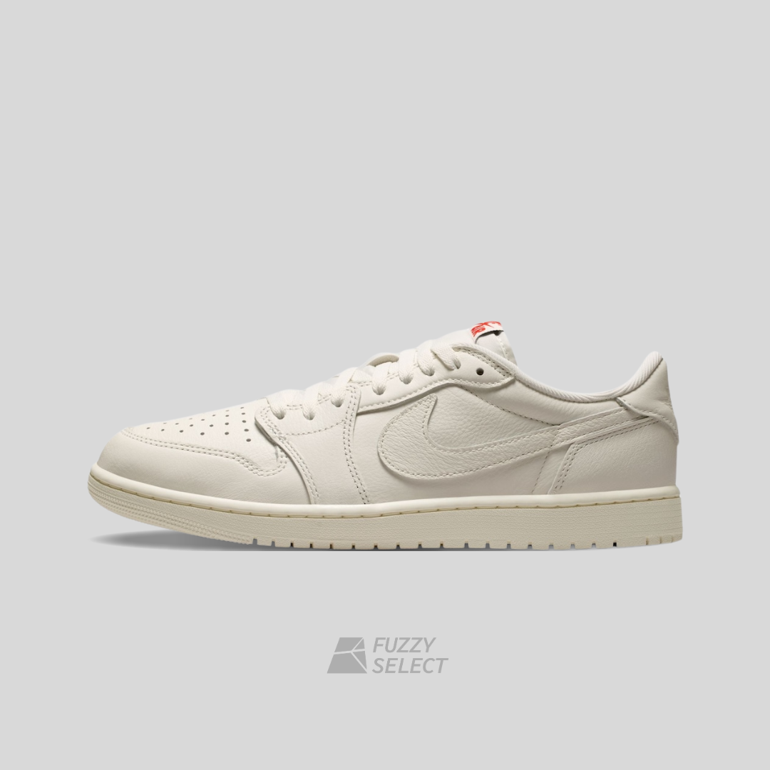 【逢甲 FUZZY】Air Jordan 1 Low OG "Sail" 米白 奶油 HQ6998-100