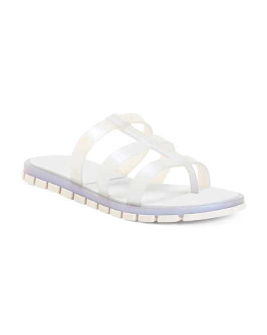 【預購】Melissa H060634 簡約休閒拖鞋 (白色)