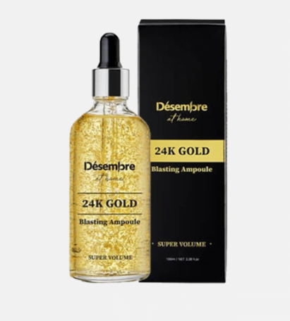 CR260606-D25 DESEMBRE 24K 黃金煥膚安瓶 At Home 24K GOLD BLASTING AMPOULE 100ml （exp：2029.2）(買一送一，共兩件）
