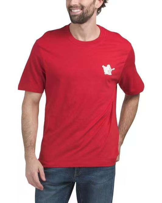 【預購】TRUE RELIGION H060636 Buddha 短袖上衣 (紅色)