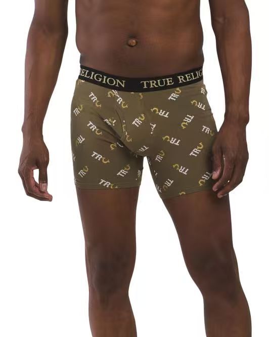 【預購】TRUE RELIGION H060637 男裝平腳內褲 (4條裝)