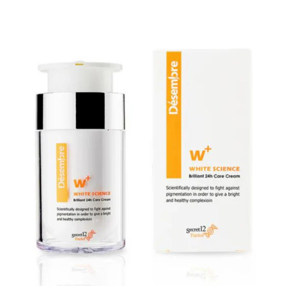 CR260606-D32 DESEMBRE 24小時美白保濕霜 WHITE SCIENCE BRILLIANT 24H CARE CREAM 50g （exp：2028.12）(買一送一，共兩件）
