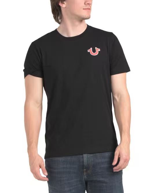 【預購】TRUE RELIGION H060642 Buddha 短袖上衣 (黑色)