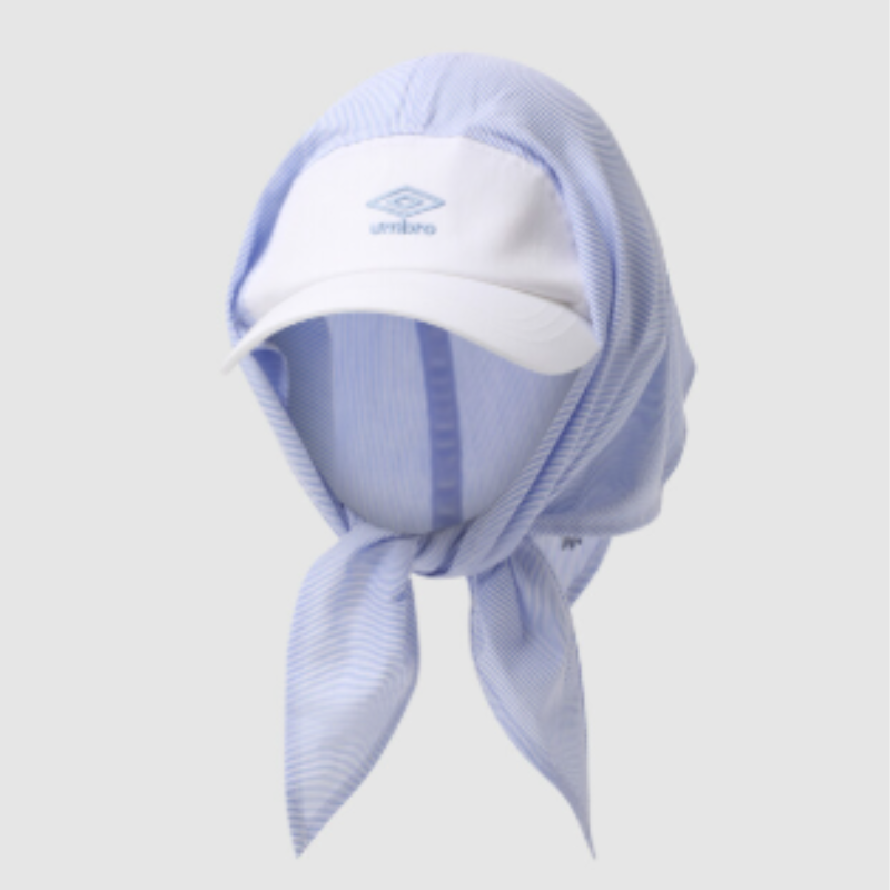 【代購】UMBRO Pattern Scarf Sun Cap 印花絲巾遮陽帽 防曬帽 韓系夏日帽款