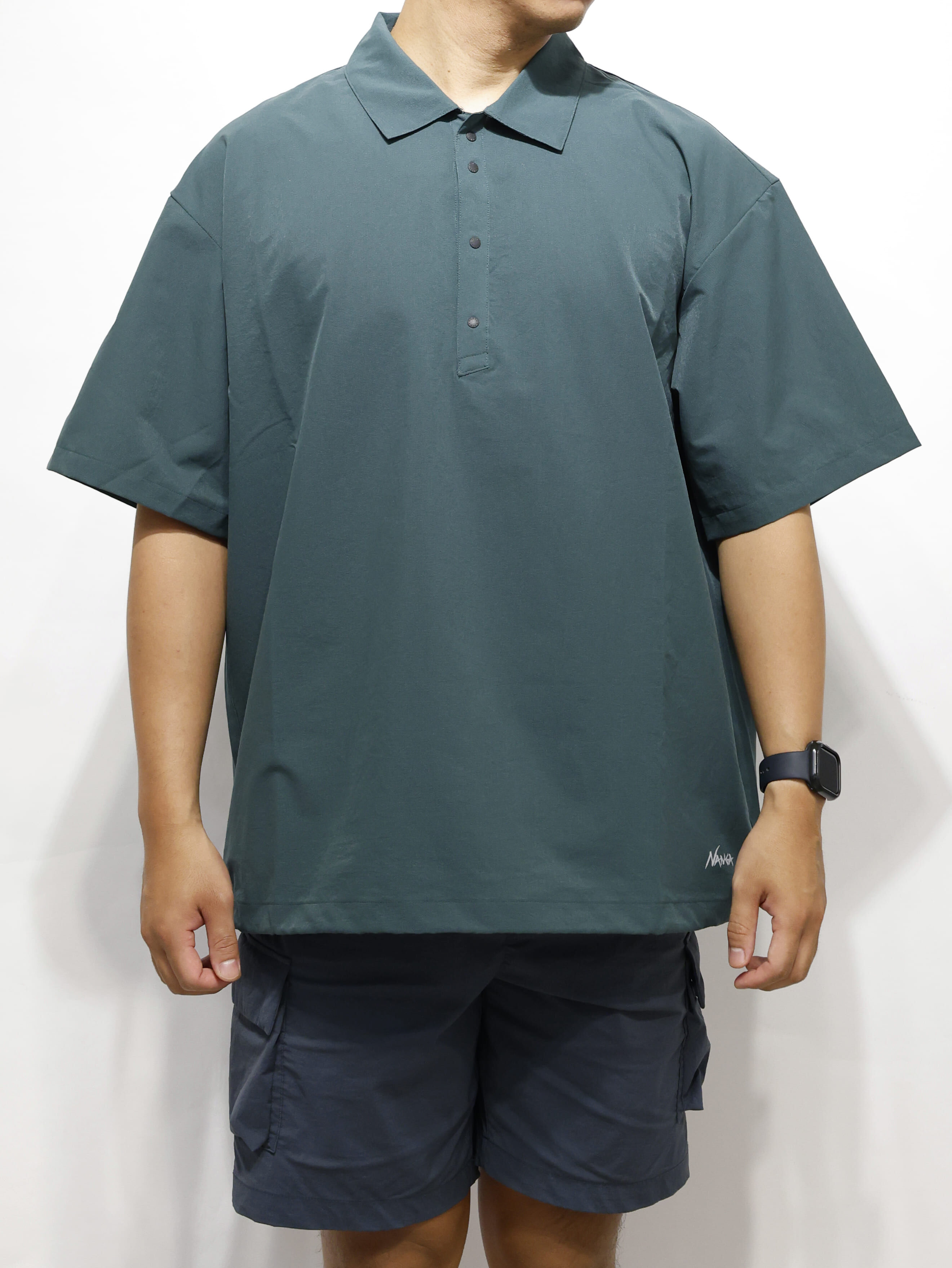 NANGA 男 Dotair Comfy Polo Shirt 短袖 NA12617